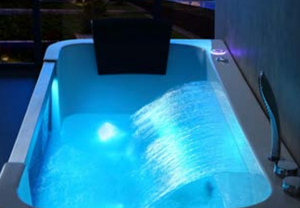 Fabriek Directe Levering Prijs Douche Bad Met Led Licht Hydrotherapie Badkuip Acryl Materiaal Volwassen Gebruik - Product Image 4