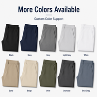 Pantalons de golf droits sur mesure 30-40, pantalons de parcours extensibles 4 directions OEM ODM