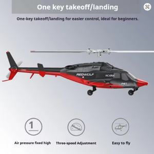 NUEVO Helicóptero RC ERA SJY-A61 Airwolf 2.4G 4CH con Giroscopio de 6 Ejes, Flujo Óptico, Localización, Retención de Altitud, Escala 1:52, Sin Flybar - Product Image 6