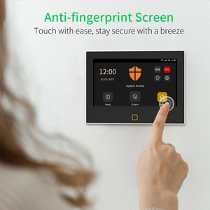 Sistema de panel de alarma inteligente inalámbrico WiFi/4G Tuya-Kit de seguridad para el hogar de 7 pulgadas con sirena de 115dB y batería de 5000mAh para protección del hogar - Product Image 4