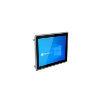 PC tout-en-un avec écran tactile capacitif de 15 pouces, processeur Intel Celeron J6412 Quad Core, 8 Go de RAM, 256 Go de SSD, double LAN, RS232, boîtier métallique