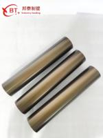 Rouleau de guidage en aluminium anodisé dur bronze BT02 |   Rouleau de guidage de bande industrielle robuste, fabrication OEM personnalisée
