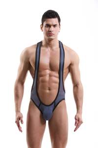 <span class=keywords><strong>Fishnet</strong></span> Gym Clothing Body Hombres Patchwork Backless Singlet - Product Image 3