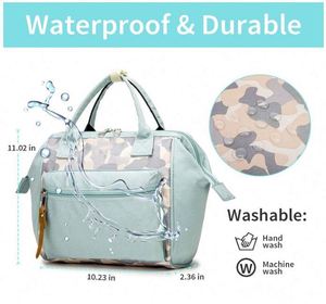 Free Sample <b>Small</b> Diaper Bag <b>Backpack</b> Mini Diaper Tote Portable Crossbody <b>Backpack</b> with Insulated Pocket - Product Image 4