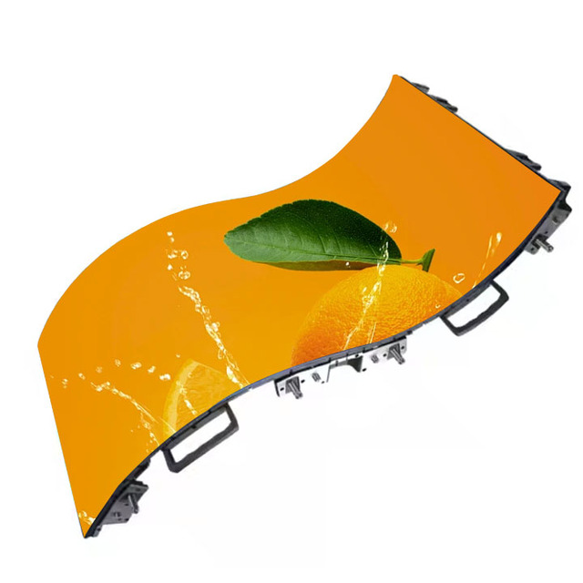 P1.538 Curved Flexible LED Display Screen Smart Outdoor Advertising Video Wall Small Flexible LED Wall
