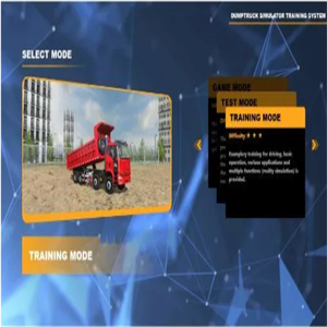 Simulateur de formation de conducteur de camion à benne basculante d'équipement lourd chinois - Product Image 4