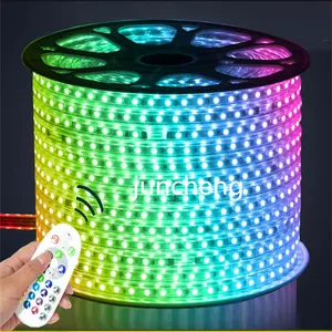 5m Smd led rgb strip 3528 não-impermeável rgb led Strip Light 300 Led + 44 Key Ir Remote + adaptador rgb led strip kit