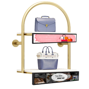 Monitor tft lcd da 19 pollici a barra larga utilizzato monitor lcd android display allungato scaffale intelligente altre attrezzature pubblicitarie - Product Image 1