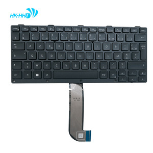 笔记本电脑法语键盘，适用于 <span class=keywords><strong>DELL</strong></span> Pro Rugged 13 RA13250 / Pro Rugged 14 RB14250 FR 键盘 RGB 背光 - Product Image 1