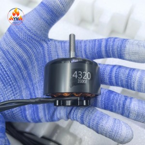 Moteur sans balais 3115 4214 4320 à prix d'usine, haute poussée, pièces de rechange pour drone, accessoire de remplacement pour UAV multirotor à charge lourde - Product Image 3