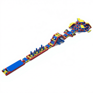 Parc <span class=keywords><strong>aquatique</strong></span> gonflable géant flottant multi-activités avec <span class=keywords><strong>parcours</strong></span> d'obstacles pour la mer, les rivières et les lacs, parc d'attractions aquatiques - Product Image 4
