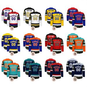 Uniforme de hockey sur glace de style américain, maillot de hockey personnalisé, matériau en polyester, personnalisable, corps entier, Los Angeles Kings pour hommes et femmes - Product Image 3