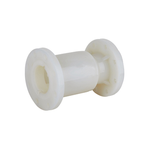 Válvula de Retención Vertical de Bola de PVDF de Alta Calidad de 8 Pulgadas con Extremo de Brida DN200, Válvula de Retención de Plástico PVDF con Brida, Lista para Enviar desde China - Product Image 1