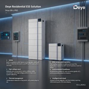 Baterai Surya Deye High Voltage LiFePO4 GB-L-Pro-Pack4.1-2 4.1kWh 102.4V yang Dapat Ditumpuk, IP55 HV ESS, Baterai Penyimpanan Energi - Product Image 4
