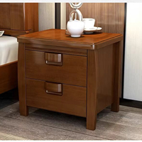 Lit king size en bois massif JY-B017, style chinois moderne simple et économique, meubles de chambre à coucher avec rangement, lit queen size