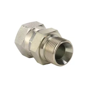 Hydraulische Adapter Slang Einde Fittingen 2bj Serie Koolstofstaal Dubbel Gebruik Adapters Met Grote Prijs En Goede Kwaliteit