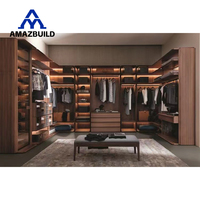 AMAZBUILD Armoire de maison moderne personnalisée Nouveau design Dressing pour chambre Dressing Style contemporain