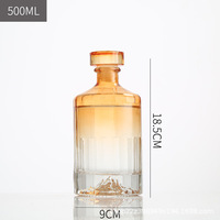 Flacon de parfum de luxe avec boîte 500 ml personnalisable Vin