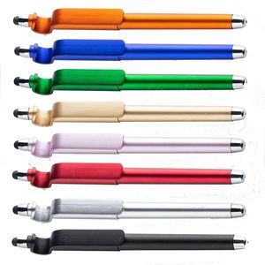 2023 новый многофункциональный держатель для мобильного телефона <span class=keywords><strong>3</strong></span> в 1, пластиковые шариковые ручки, стилус для сенсорного экрана - Product Image 4