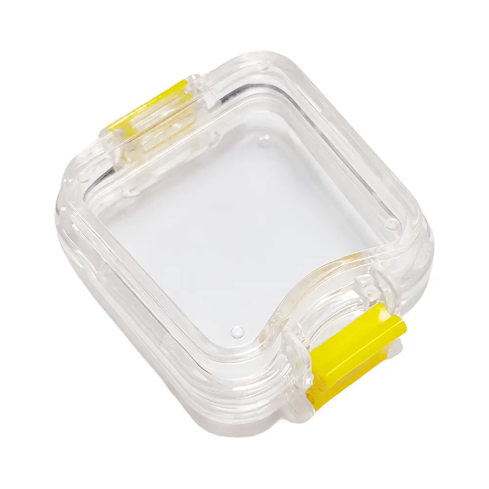 Caja de membrana de exhibición de transporte de almacenamiento de plástico de embalaje Dental de 2 pulgadas