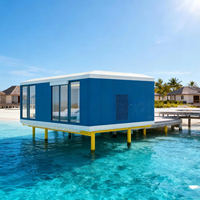 Maison capsule spatiale V7+ de 52 m², maison préfabriquée en kit, villa indépendante à 2 chambres pour complexe familial