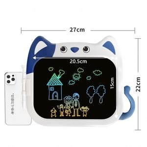 Tablette d'écriture LCD colorée pour enfants, forme de chat, 10 pouces, cadeau éducatif incroyable pour tout-petits - Product Image 5