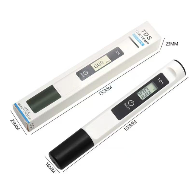 TDS Pen High Precision Water Hardness Instrument TDS Tester Water Meter Aquarium Pool Water Quality Purity Testing Pen