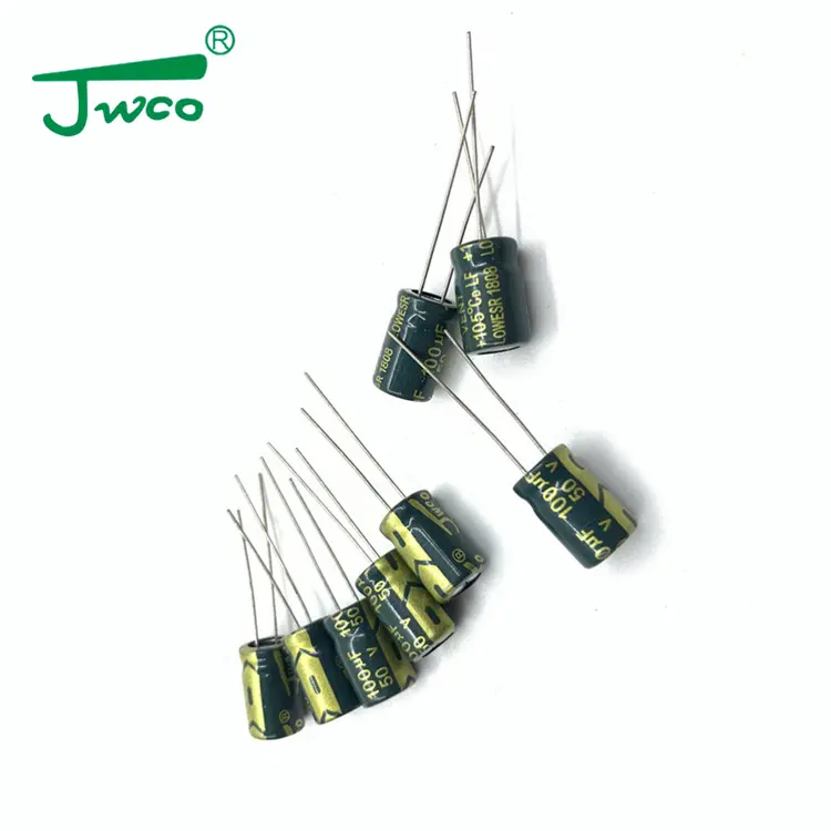 High voltage low impedance aluminum electrolytic capacitors best-selling series with 100uf 50v