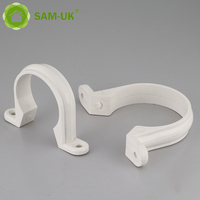 Support fixe pour tuyau en plastique, support fixe pour tuyau en PVC, raccords pour tuyaux en PVC américains, support pour tuyau d'eau, pince de fixation pour tuyau, pince de serrage pour tuyau