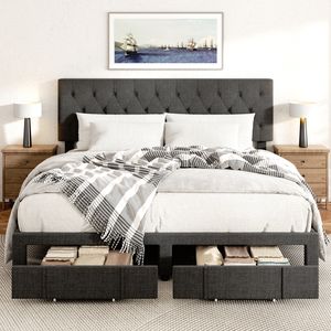 Cadre <span class=keywords><strong>de</strong></span> <span class=keywords><strong>lit</strong></span> multifonctionnel intelligent en bois massif avec coussin <span class=keywords><strong>de</strong></span> tête réglable et contrôle par application pour mobilier <span class=keywords><strong>de</strong></span> maison - Product Image 1