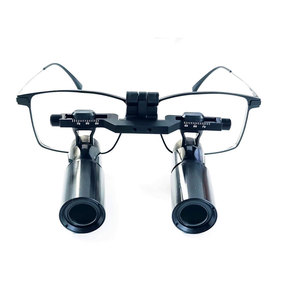 <span class=keywords><strong>Loupe</strong></span> dentaire chirurgicale portable BURITE 4.0X 5.0X 6.0X à <span class=keywords><strong>loupe</strong></span> relevable en métal Kepler, grossissement 6x, PD réglable - Product Image 1