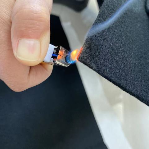 Flame Retardant Nonwoven Carbon & Polyester Felt for Automotive Building & Industrial Insulation & Welding Applications