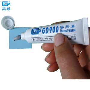 2件净重30克灰色GD900导热油脂膏石膏散热器复合材料，用于中央处理器发光二极管软管包装 - Product Image 3