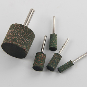 หัวขัดโลหะรูปทรงกระสุนทำจากยางยืดหยุ่นสำหรับขัดเมล็ดงาและขัดโลหะด้วยเครื่องขัดโลหะ - Product Image 3