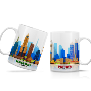 Diseño de logotipo <span class=keywords><strong>PNG</strong></span> personalizado Taza de té de cerámica Tazas Café 11 Oz Taza de sublimación para sopa Té Leche Latte Chocolate caliente - Product Image 1