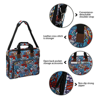 Sac de rangement JOYSUN populaire à double couche pour fils à broder, panier à main pour fils de point de croix, sac à outils personnalisé pour projets