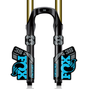 Juego de Calcomanías <span class=keywords><strong>para</strong></span> Horquilla de Bicicleta de Montaña - Calcomanías Impermeables <span class=keywords><strong>para</strong></span> Horquilla Delantera de Bicicleta de 32/34/36/38 - Product Image 1