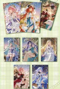XingJi Cultural Genshin Impact Carte Collezionabili Weaving the Years Along the Star Trails Gioco da Tavolo Carte da Gioco Hobby Regali - Product Image 4
