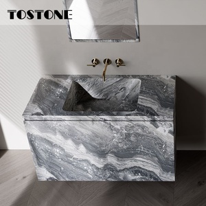 Centro <span class=keywords><strong>de</strong></span> tocador <span class=keywords><strong>de</strong></span> mármol veneciano marrón natural Tostone <span class=keywords><strong>para</strong></span> <span class=keywords><strong>colgar</strong></span> en la pared, ideal <span class=keywords><strong>para</strong></span> la decoración interior <span class=keywords><strong>de</strong></span> baños en hoteles <span class=keywords><strong>de</strong></span> lujo, apartamentos y villas. - Product Image 1