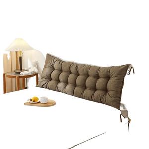 Coussin de tête de lit minimaliste en polyester et coton doux, oreiller de soutien lombaire pour lit, canapé, dortoir, chambre à coucher, chaise tatami - Product Image 5