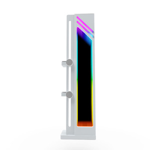ขายึดการ์ดจอ Huierde Moon Mirror แบบสองชั้น พร้อมเอฟเฟกต์ไฟ ArGB Aura Sync สำหรับประกอบคอมพิวเตอร์ - Product Image 2