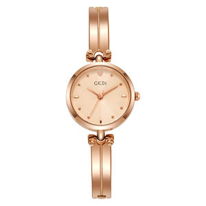 Gedi niche alliage bracelet montre disque exquis étudiant montre à quartz polyvalent étanche montre pour femmes en gros - Product Image 1