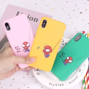 Custom <span class=keywords><strong>Marvel</strong></span> Cartoon Spiderman Frosted TPU Phone <span class=keywords><strong>Case</strong></span> Mobile Phone Accessories for <span class=keywords><strong>iPhone</strong></span> 5/6/7/8/X/XR/XS MAX/<span class=keywords><strong>iPhone</strong></span> <span class=keywords><strong>11</strong></span> 2020 - Product Image 1