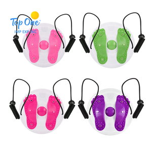 Home Fitness Slant Board Disk Trimmer Doble cintura Twist Twisting Disc Black Equipo de ejercicio - Product Image 1