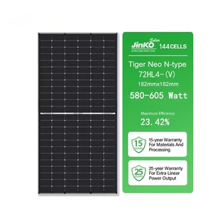 Panel Solar JKM580N-72HL4-(V) de 550-700W PERC Tipo N de Media Celda, 144 Celdas, 10BB, para Sistemas Solares Híbridos Residenciales y Comerciales - Product Image 2