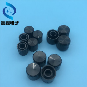 Componentes Electrónicos H, Tapa de Potenciómetro de Plástico, 25 mm de Diámetro, 13 mm de Altura, 6 mm de Diámetro Interior, para Aplicaciones Eléctricas Industriales - Product Image 4