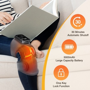 <b>Electric</b> <b>Heating</b> Knee <b>Pads</b> Multi-Function Massage Vibrating Knee Massager Heat Massage Relax Knee - Product Image 6