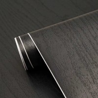 Papel tapiz decorativo Interior de piel de puerta con textura de madera, muebles para máquina de laminación plana y al vacío, uso de película de PVC