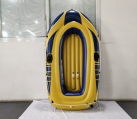 Bateau gonflable géant à nervures en PVC écologique et durable