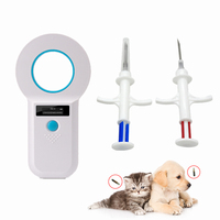 W90B 134,2 K Escáner de chip para mascotas de mano y lector de tarjetas de identificación de etiquetas de animales Lectores de microchip ABS Frecuencia 134,2 KHz